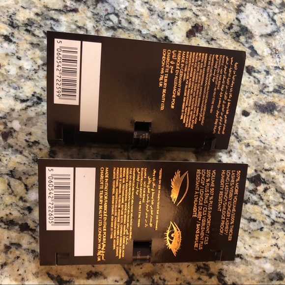 Charlotte Tilbury Mascara Sample Bundle LEGENDARY LASHES Vol. 2; FULL FAT LASHES - Picture 2 of 6